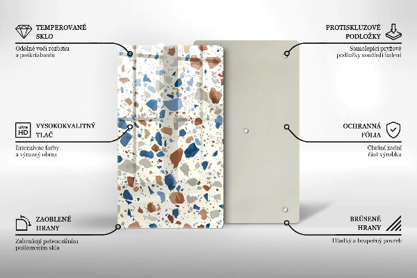 Protetor de bancada Grés decorativo