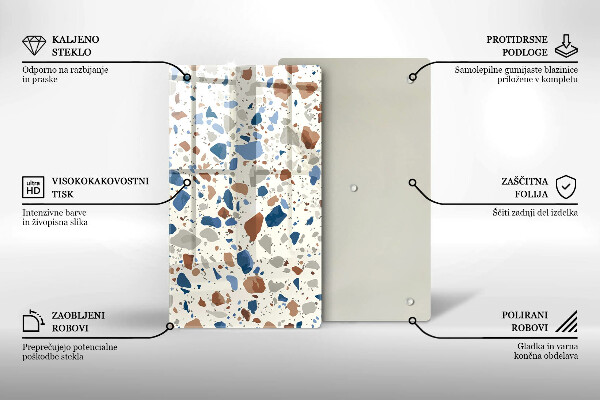 Protetor de bancada Grés decorativo