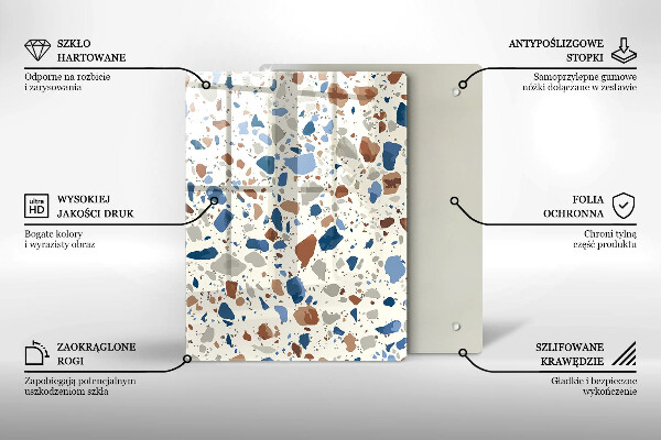 Protetor de bancada Grés decorativo