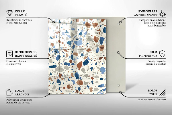 Protetor de bancada Grés decorativo