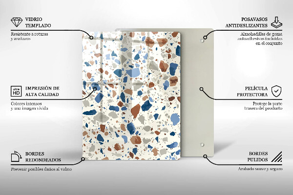 Protetor de bancada Grés decorativo