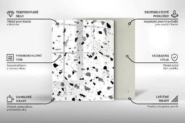 Proteção para placa de indução Grés decorativo