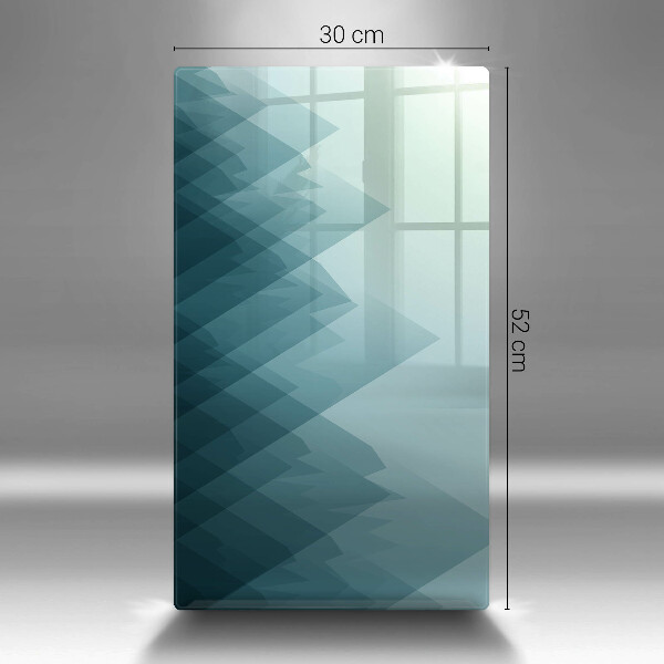 Protetor de placa de indução Montanhas abstratas