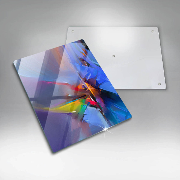 Protetor de placa de indução Abstração pintada