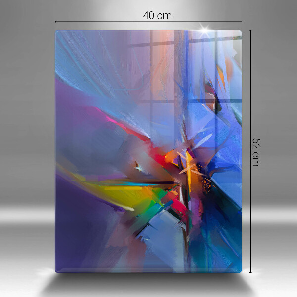 Protetor de placa de indução Abstração pintada