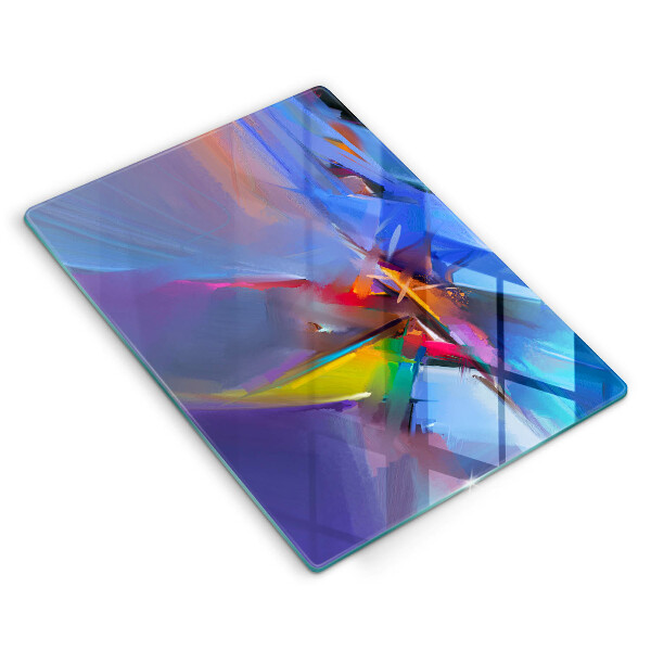 Protetor de placa de indução Abstração pintada