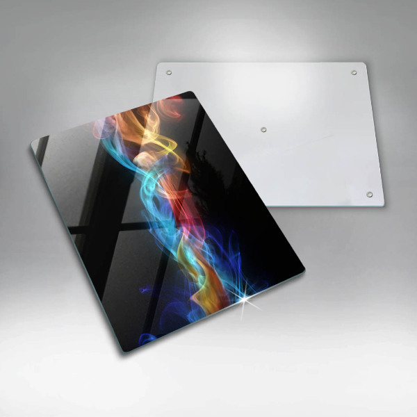 Protetor de placa de indução Fumaça colorida