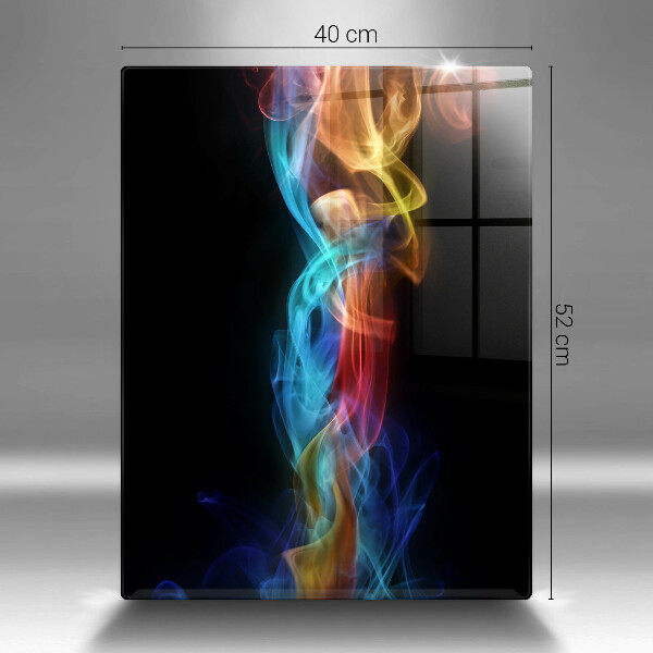 Protetor de placa de indução Fumaça colorida