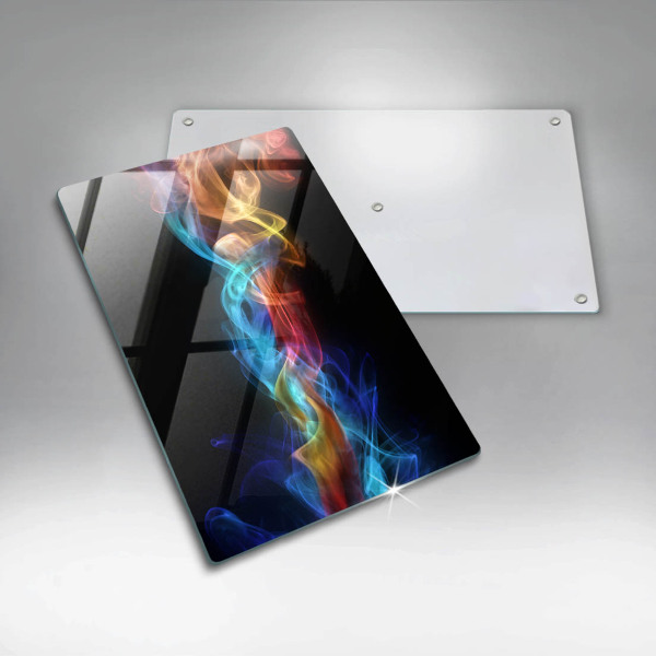 Protetor de placa de indução Fumaça colorida