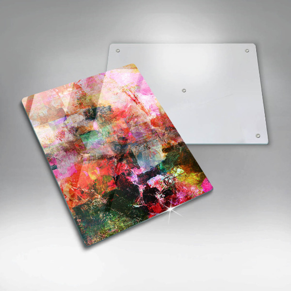 Protetor de bancada Abstração de tinta