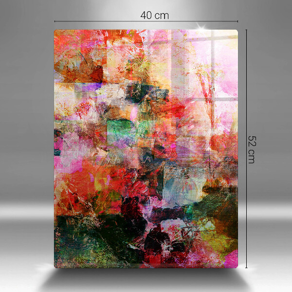 Protetor de bancada Abstração de tinta