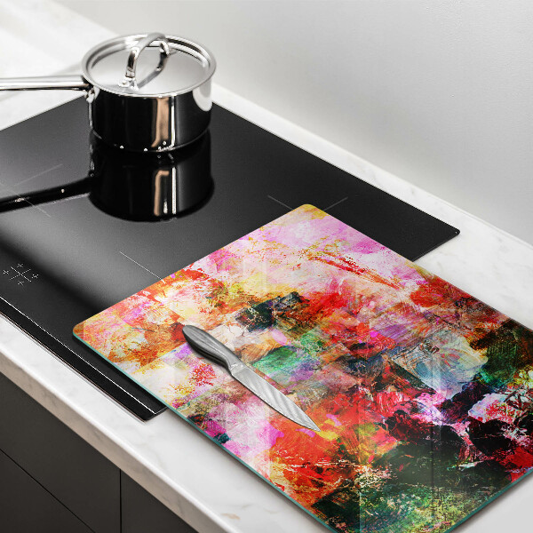 Protetor de bancada Abstração de tinta