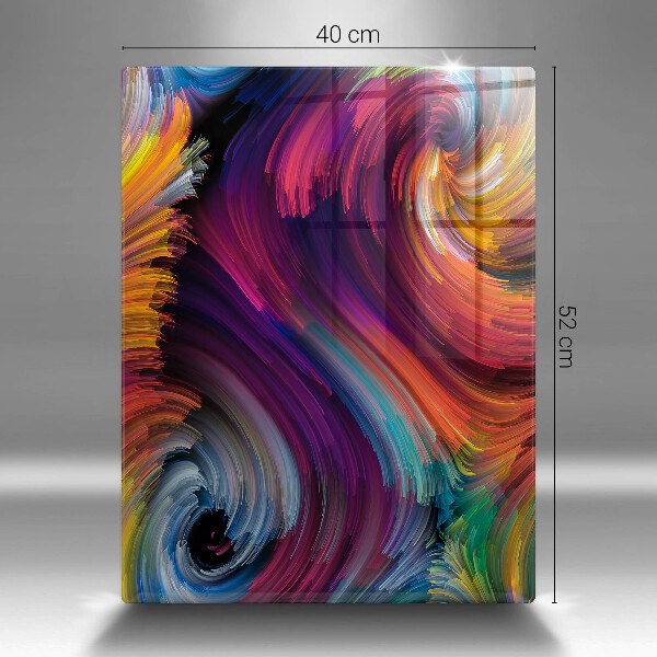 Proteção para placa de indução Destaques coloridos