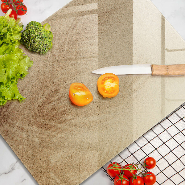 Protetor de bancada Férias na areia da praia
