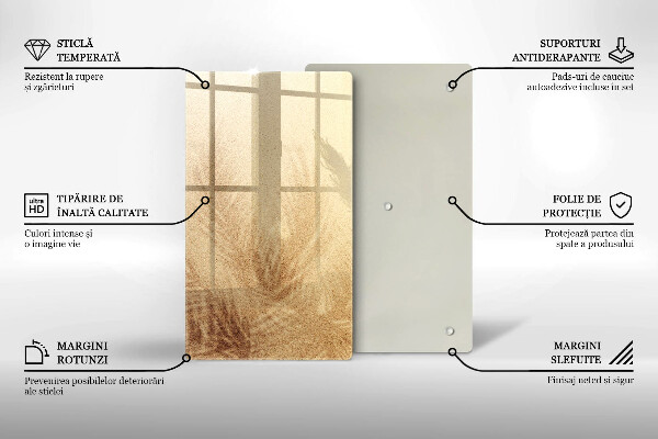 Protetor de bancada Férias na areia da praia