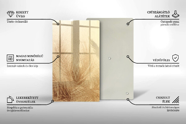 Protetor de bancada Férias na areia da praia