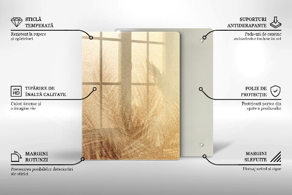 Protetor de bancada Férias na areia da praia