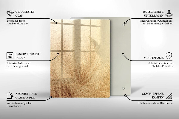 Protetor de bancada Férias na areia da praia