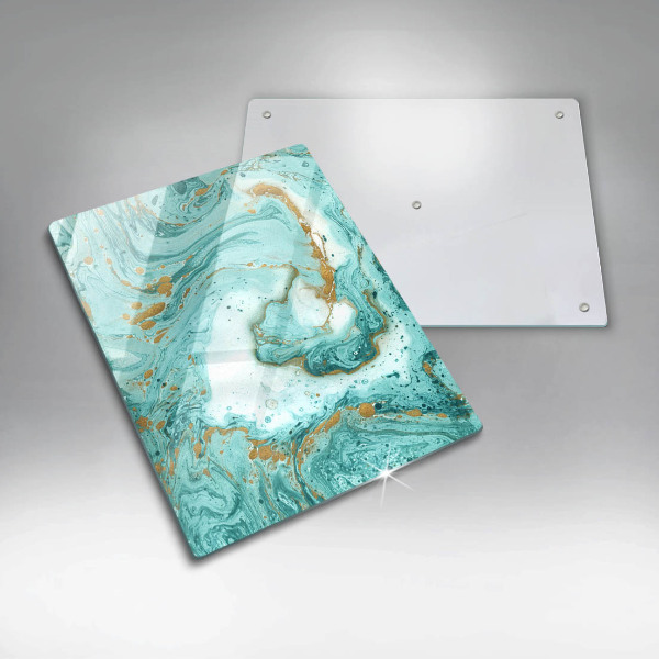 Protetor de bancada Abstração azul