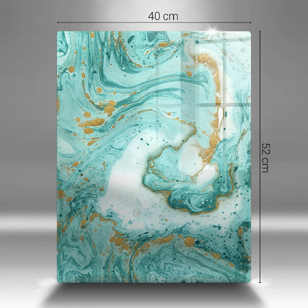 Protetor de bancada Abstração azul