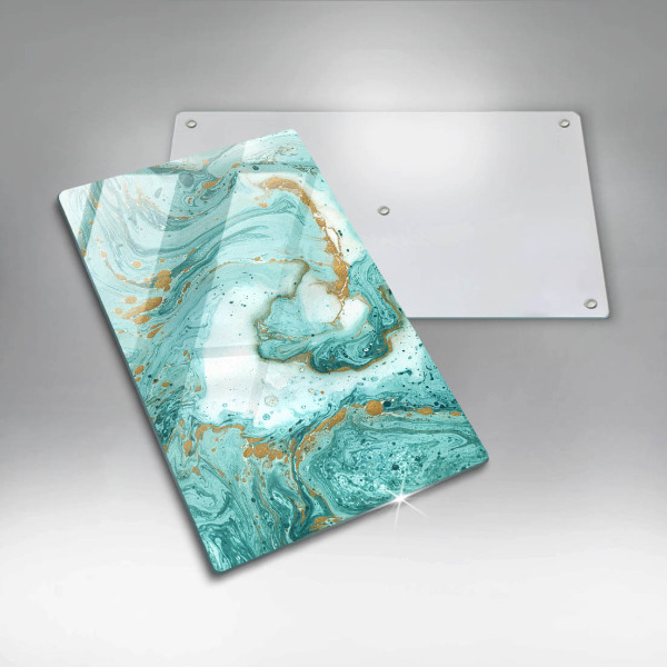 Protetor de bancada Abstração azul