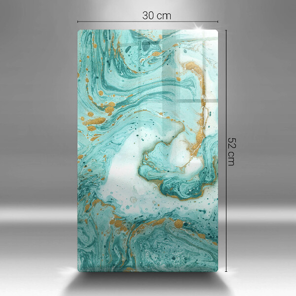 Protetor de bancada Abstração azul