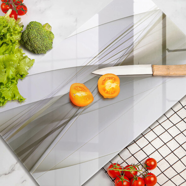 Protetor de bancada Design de linhas abstratas