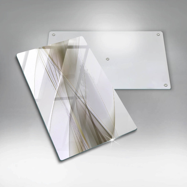 Protetor de bancada Design de linhas abstratas