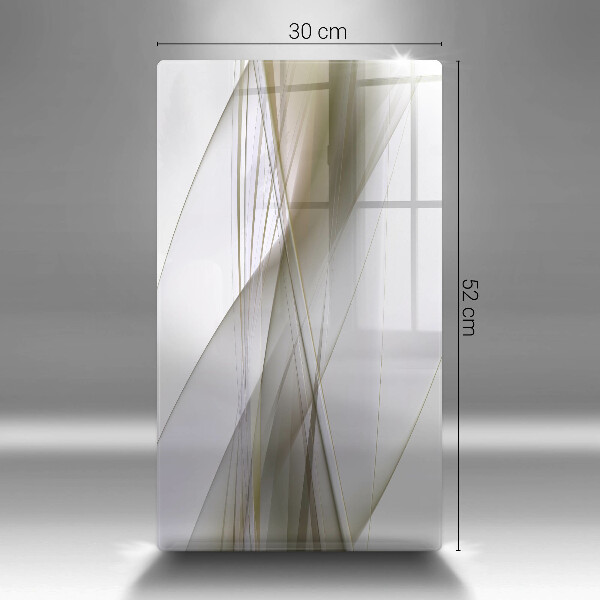 Protetor de bancada Design de linhas abstratas