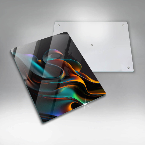 Protetor de bancada Abstração colorida