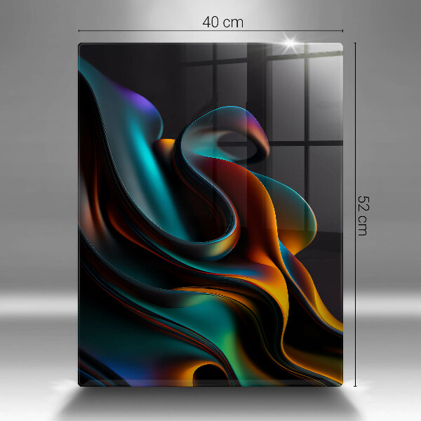 Protetor de bancada Abstração colorida