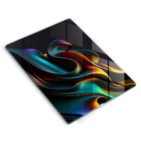 Protetor de bancada Abstração colorida