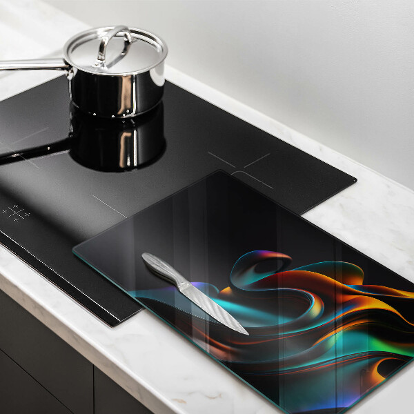 Protetor de bancada Abstração colorida