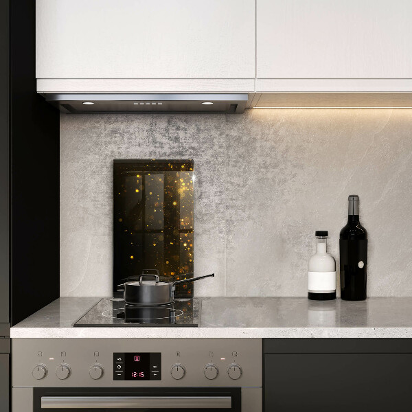 Proteção para placa de indução Glitter dourado