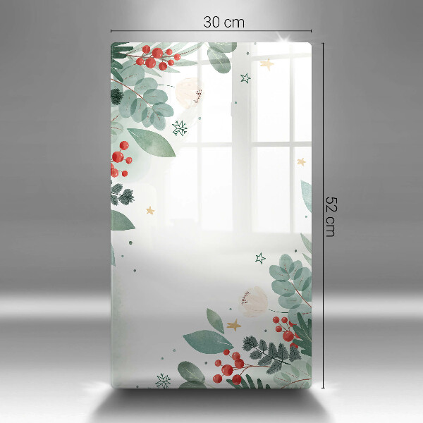 Proteção para placa de indução Folhas de aquarela