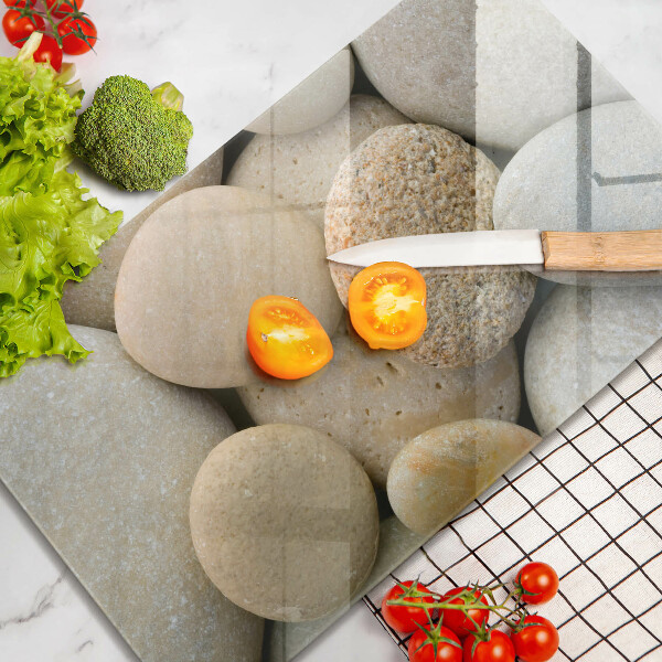 Protetor de placa de indução Padrão de pedras ovais