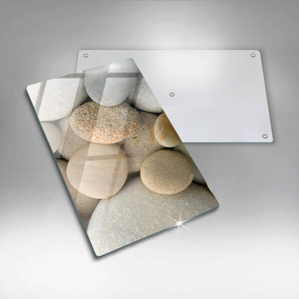 Protetor de placa de indução Padrão de pedras ovais