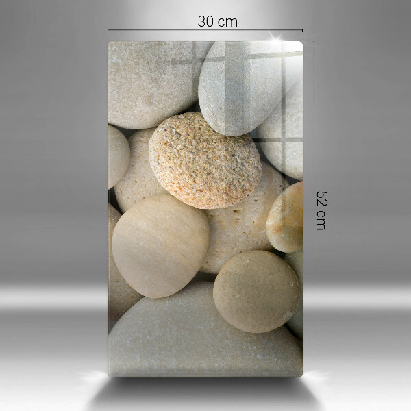 Protetor de placa de indução Padrão de pedras ovais