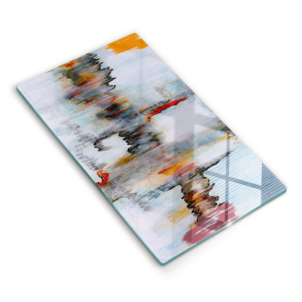 Protetor de placa de indução Tintas abstratas