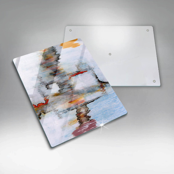 Protetor de placa de indução Tintas abstratas