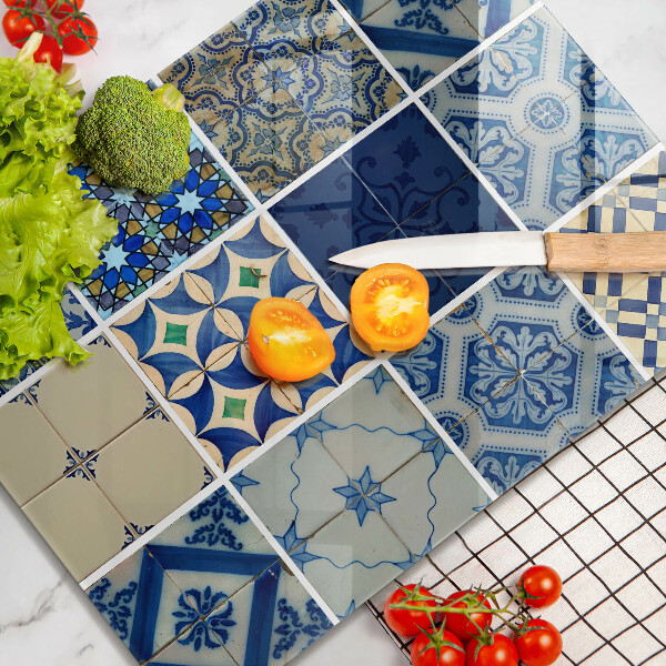 Protetor de bancada Azulejos decorativos