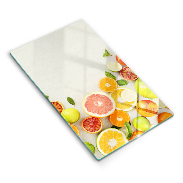 Proteção para placa de indução Frutas cítricas