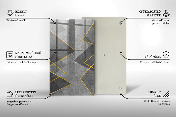 Protetor de placa de indução Formas nítidas