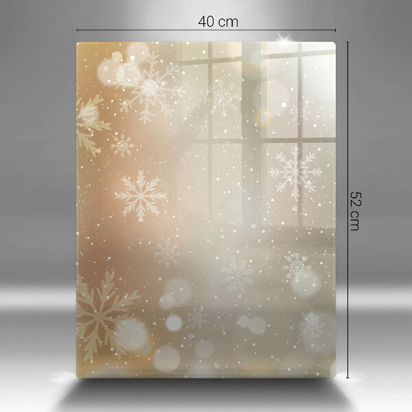 Protetor de placa de indução Flocos de neve