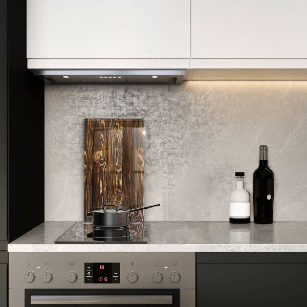 Protetor de bancada Textura de madeira