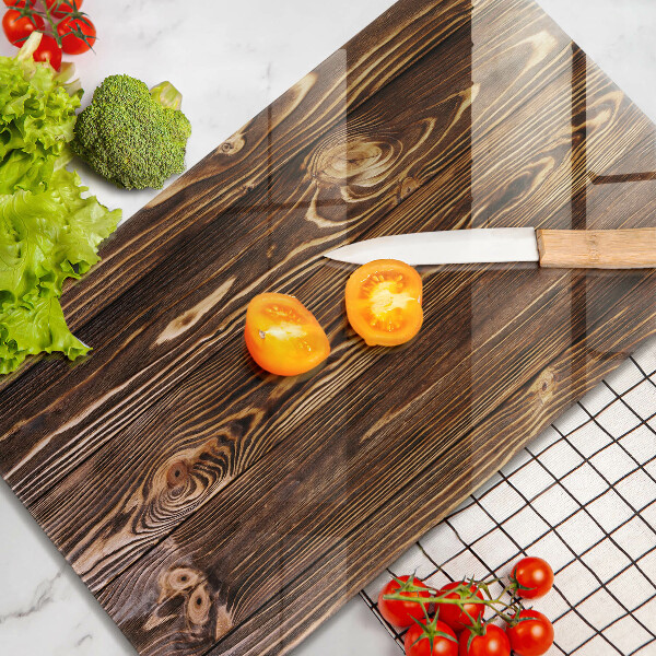 Protetor de bancada Textura de madeira