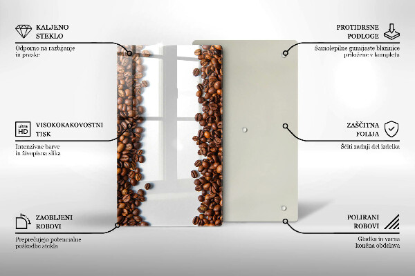 Protetor de placa de indução Grãos de café