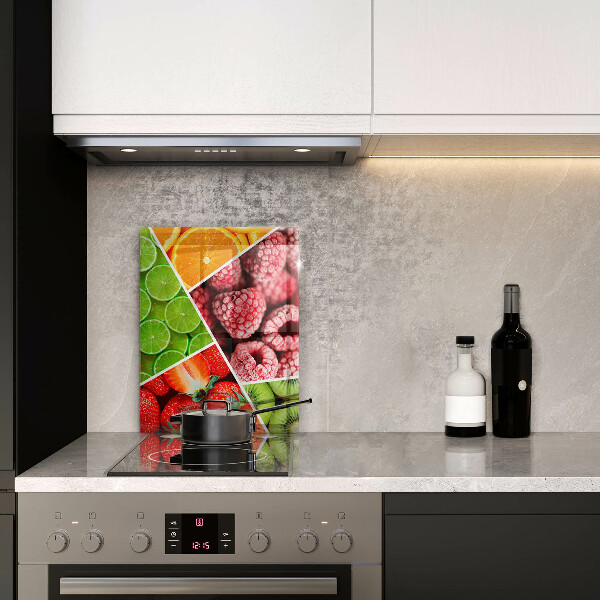 Protetor de bancada Frutas coloridas