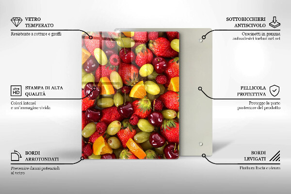 Protetor de placa de indução Frutas de verão