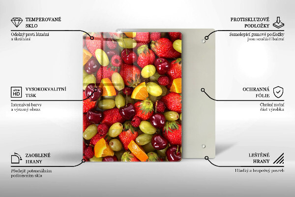 Protetor de placa de indução Frutas de verão